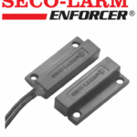 Seco-Larm SM205QBR - Contacto Mini con montaje de tornillo o adhesivo. Gap 3/4 CAFÉ Compatible paneles DSC / RISCO / BOSCH