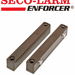 Seco-Larm SM216QBR - Contacto Magnético Uso Rudo CAFE con terminales de tornillo Gap 2 3/4 (70mm)  Compatible paneles DSC / RISCO / BOSCH