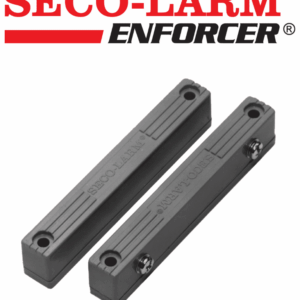 Seco-Larm SM216QGY - Contacto Magnetico Uso Rudo GRIS con terminales de tornillo Gap 2 3/4 (70mm) Compatible paneles DSC / RISCO / BOSCH