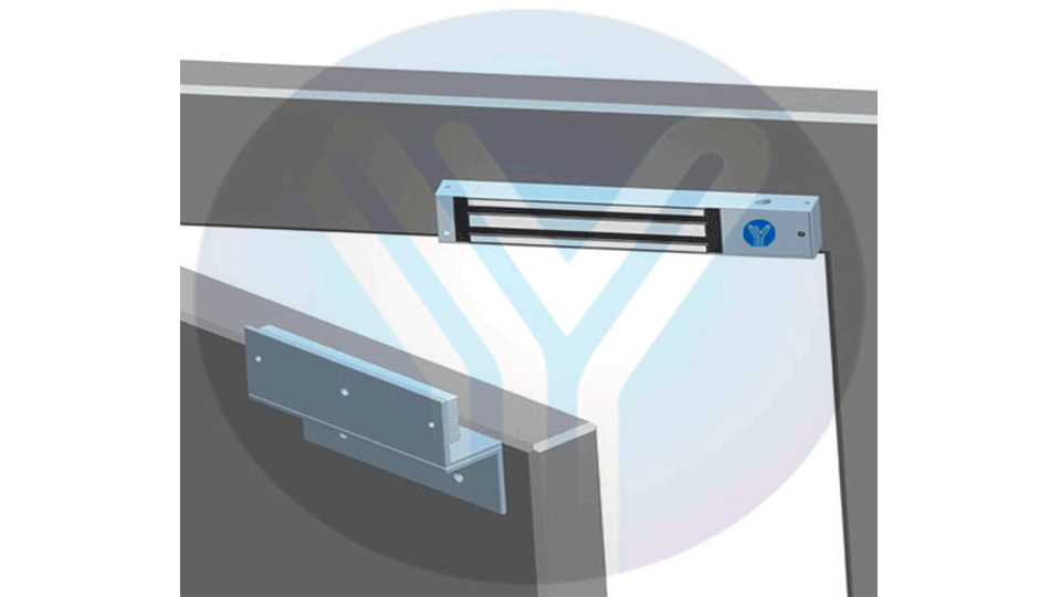 YLI MBK500NZL - Soporte tipo ZL para Cerradura Magnética YM500N y YM500NLED - Image 3