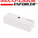 Seco-Larm SS040QW - Detector Mini de vibraciones para circuitos cerrados para proteger paredes, ventanas y techos / Compatibles paneles DSC, Bosch, Risco /