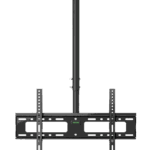 STEREN STV065 - Soporte de Techo para Pantallas y Monitores de 32 a 83 Pulgadas/ 50Kg de Carga/ 4 Puntos para Ajuste de Altura/ Ajuste de Inclinación/ VESA 300/ 400x300/ 500x400/ 600x400/