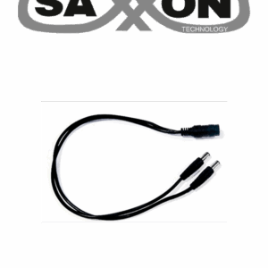 SAXXON SXF52 - Divisor de energía / Tipo pulpo / 1 Conector hembra / 2 Conectores macho / Cable de cobre