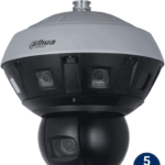 DAHUA DH-PSDW81642M-A360-D440 - Cámara IP panorámica multisensor 8x2MP, PTZ de 40x zoom óptico y 4MP, con tecnologías WizMind, Starlight, Smart Tracking, IR 400m, H.265, certificación IP66, entradas y salidas de audio (2) y alarma (7)