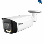 DAHUA IPC-HFW5449T1-ZE-LED - Camara IP Bullet de 4 Megapixeles/ Full Color con Lente Motorizado de 2.7 a 12mm/ IP67/ E&S de Alarma/ Ranura para Micro SD/ Entrada de Micrófono y altavoz integrados/ ePoE