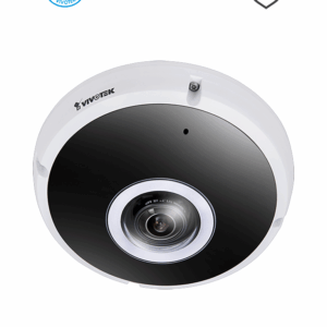 VIVOTEK FE9391-EV-V2-M12 - Camara IP panoramica fisheye 360º para exterior, 12 Megapixeles, Conector PoE M12, Iluminadores IR 5 Mts, Microfono Integrado, IA Deep Learning VCA, IP67, IK10, NEMA4x, EN50155