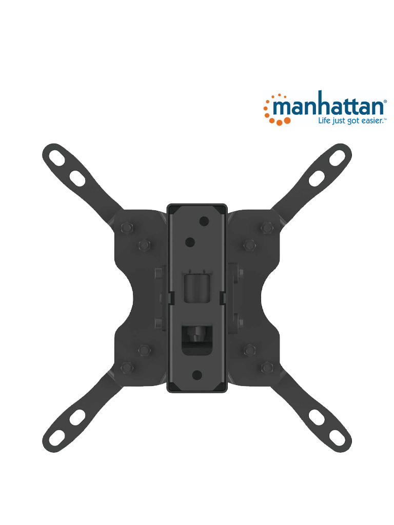 MANHATTAN 461399 - Soporte para Pantalla de 13 a 42 Pulgadas/ 20 Kg de Carga/ Brazo Articulado/ Distancia a la Pared de Hasta 19 cm/ Acero/ VESA/ 75/ 100/ 200x100/ 200/ - Image 2