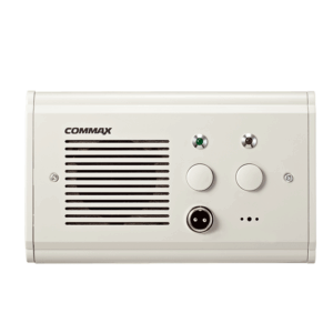 COMMAX JNS4CS - Subestación de cama para sistema de llamado de enfermería / Comunicación por voz con la unidad JNS70MN / Soporta botón pulsador CC200 y botones de emergencia