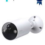TP-LINK TAPO C410 Cámara de Seguridad Inteligente Exterior 3MP-2K, Soporta Micro SD 512 GB, Visión nocturna a color, Identifica personas, IP65. Soporta Tapo Care (Nube) Bateria con funcionamiento de 180 días. ( Compatible Celda TPL0150028 / TAPO A201)