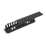 SAXXON J6069 - Organizador de cable horizontal para rack / Un lado / Plastico / 2U