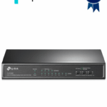 TP-LINK TL-SF1008P -Switch PoE no administrable con 8 puertos Fast Ethernet, que incluye 4 puertos PoE AF y AT. Ofrece un presupuesto PoE de hasta 66W y soporta modo extendido para conexiones de hasta 250m de longitud.