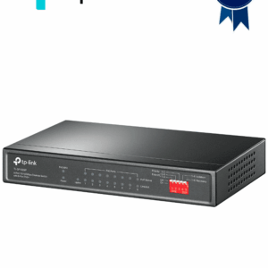 TP-LINK TL-SF1009P - Switch PoE no administrable con 9 puertos Fast Ethernet, incluidos 8 puertos PoE AF y AT. Ofrece un presupuesto PoE de hasta 65W y soporta modo extendido para conexiones de hasta 250 metros.