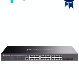 TP-LINK TL-SG3428 - Switch Omada SDN administrable con 24 puertos Gigabit y 4 puertos SFP, con sFlow, QinQ, QoS y administración centralizada OMADA.