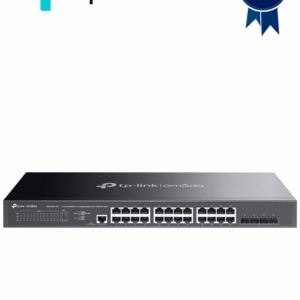 TP-LINK TL-SG3428X-M2 - Switch administable con funciones L2+ OMADA, con 24 puertos RJ45 de 2.5GbE , 4 puertos SFP+ 10G , Gestión en la nube con OMADA , DHCP Snooping, 802.1X, Autenticación Radius , ACL , QoS L2/L3/L4 y IGMP Snooping.