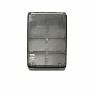 SBE TECH SBE-TR19014070 - Caja plástica con tapa transparente de 19x14x7 cm multiusos, IP66, fabricada en material autoextinguible y resistente a la abrasión