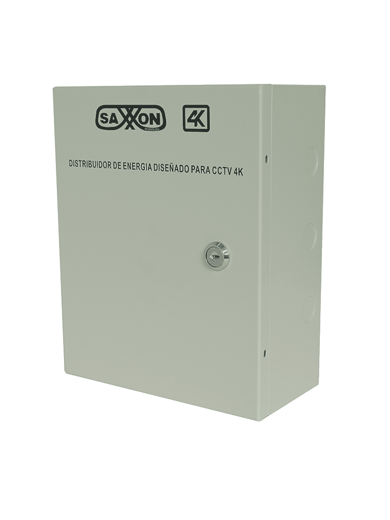 SAXXON PSU1213D8H- Fuente de Poder Profesional de 11 a 15 vcd/ 13 Amperes/ Para 8 Camaras Hasta 4k/ 1.6 Amperes por Canal/ Protección contra Sobrecargas/ Filtro de Ruido por Canal/ Uso rudo/ - Image 2