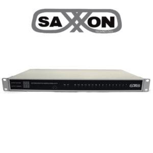 SAXXON PSU1220D18US - Fuente de Poder Profesional Regulada de 18 Canales/ Montaje en Rack/ Salida ajustable de 12 VDC a 13.8 VDC/ 20 Ampers/ Certificación UL/ Protección contra Descargas/