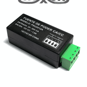 SAXXON PSU2412A1 - Convertidor de energia/ Corriente Alterna a Corriente Directa/ Voltaje de entrada 20V CA a 30V CA/ Voltaje de Salida 12V CD/ / 1 Ampere