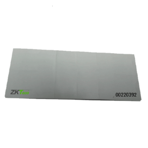 ZKTECO UHFT4 - TAG Adherible para Vehículos Tecnología UHF / Blanco / Folio Impreso / Rango de Frecuencia 902 A 928 Mhz / Compatible con Lectoras U1000F, UHF5F y UHF10F