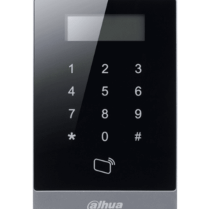 DAHUA ASI1201A-D- Teclado Touch para Control de Acceso con Paantalla LCD/ Lectora de Tarjetas ID/ Funcion Independiente/ 30,000 Usuarios/ 150,000 Registros/ Desbloqueo con Password y/o Tarjetas/ TCP/IP/ RS-485 y Wiegand/ Anti-passback/