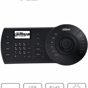 DAHUA NKB1000-E - Teclado Controlador IP con Joystick para PTZs Analogicas e IP/ Control de DVRs y NVRs/ Pantalla LCD/ RJ-45/ RS232/ Pelco D & P/