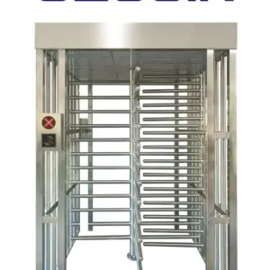 WEJOIN WJFTH603B - Torniquete de Cuerpo Completo Full Height para Control de Acceso | Uso Exterior | Compatible con RFID, Huella y QR | Seguridad Industrial | 5 Millones de Ciclos