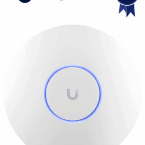 UBIQUITI U6-ENTERPRISE- Punto de Acceso WiFi 6 Enterprise/ MIMO 4x4/ Alta Densidad de Usuarios/ Freciencia WiFi 2.4GHz & 5GHz & 6GHz/ 1 Puerto RJ45 2.5GBE