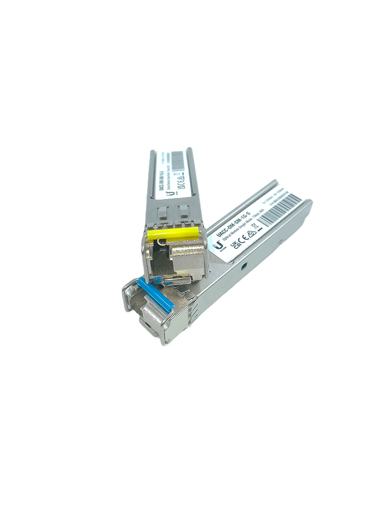 UBIQUITI UACC-OM-SM-1G-S-2 - Módulo SFP monomodo con transceptor mini GBIC, velocidad de hasta 1.25Gbps y conector tipo LC. Alcance de hasta 3km. - Image 3
