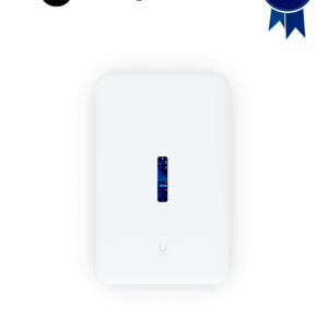 UBIQUITI UDW - Dream Wall , Ruteador todo en uno , administre todas las aplicaciones de UniFi , Switch 17 puertos GbE POE , WiFi 6 MU-MIMO 4x4 , 128 GB SSD interno expandible , Balanceo de cargas o failover/ 2 WAN (2.5 GbE y 10G SFP+).