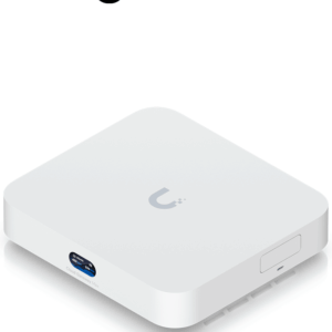 UBIQUITI UCG-MAX - Cloud Gateway UniFi, 4 puertos LAN de 2.5GbE, 1 puerto intercambiable a WAN, 1 puerto WAN de 2.5GbE, Balanceo de carga, 1.5Gbps con IDS/IPS, recomendado para 30 dispositivos y 300 clientes.