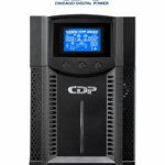 CDP UPO11-1 AX- UPS Online de 1000VA/ 1000W / 6 Terminales de salida / 2 son programables / Pantalla LCD / Entrada para banco de baterías / Respaldo 5min a carga completa