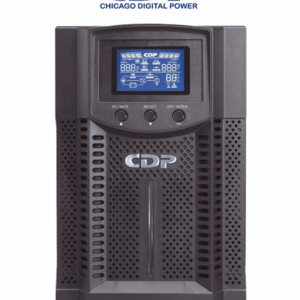 CDP UPO11-2 - UPS ONLINE de 2000VA / 1800W / 4 Terminales de salida / Baterias 12V a 9AH X 4 / Respaldo de 5min en carga completa