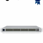 UBIQUITI USW-PRO-48-POE - UniFi Switch Gigabit PoE PRO con 48 puertos PoE Gigabit Ethernet, 4 puertos SFP de 1-10G, 600W de potencia PoE, compatible con PoE at/bt y pantalla informativa