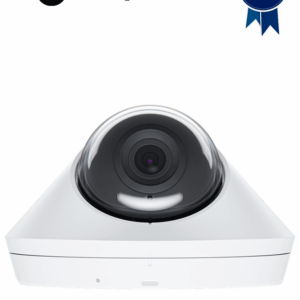 UBIQUITI UVC-G4-DOME - Cámara IP domo 4 MP, Lente Fijo, PoE, Iluminadores IR 9 Mts, Micrófono y Bocina integrados, Deteccion de eventos IA, Administrable a través de UniFi Protect.