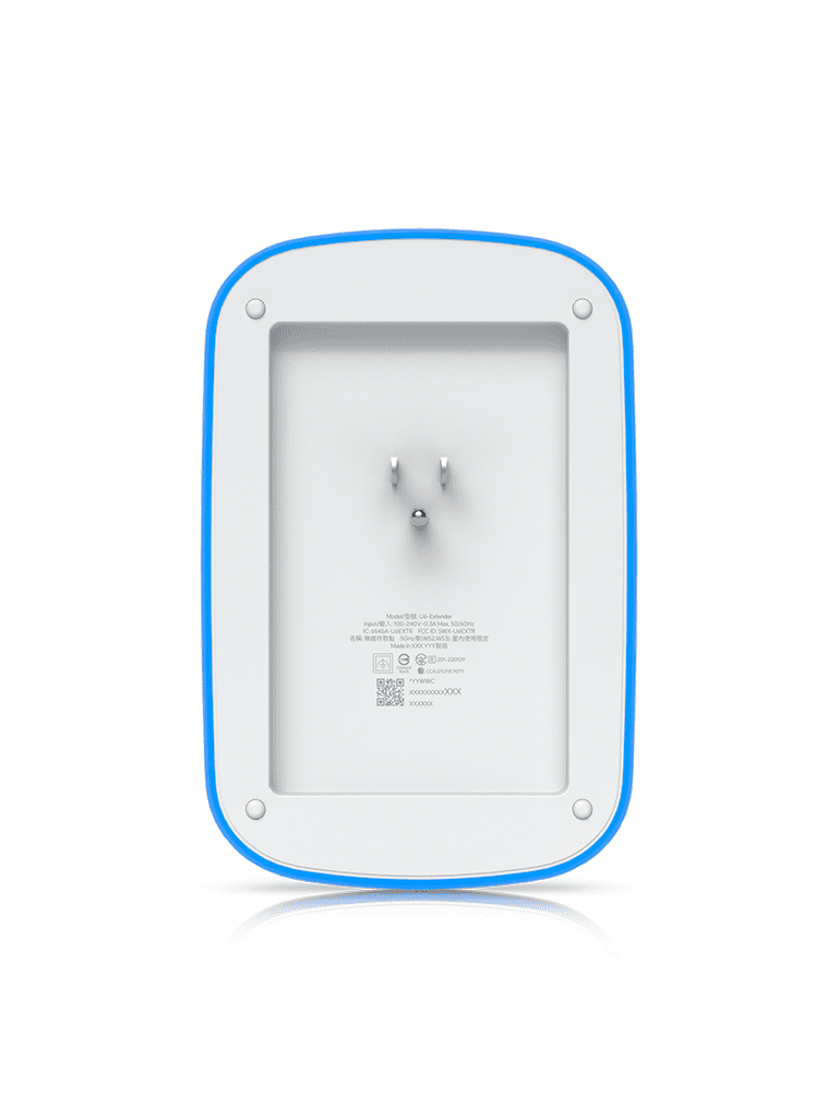 UBIQUITI U6-EXTENDER - Extensor de Red UniFi WiFi 6/ Conexión directa a corriente alterna/ Conexión Inalámbrica a través de Wireless Uplink/ Administrable a través de UniFi Controller/ Frecuencia de comunicación a 2.4GHz y 5GHz - Image 5