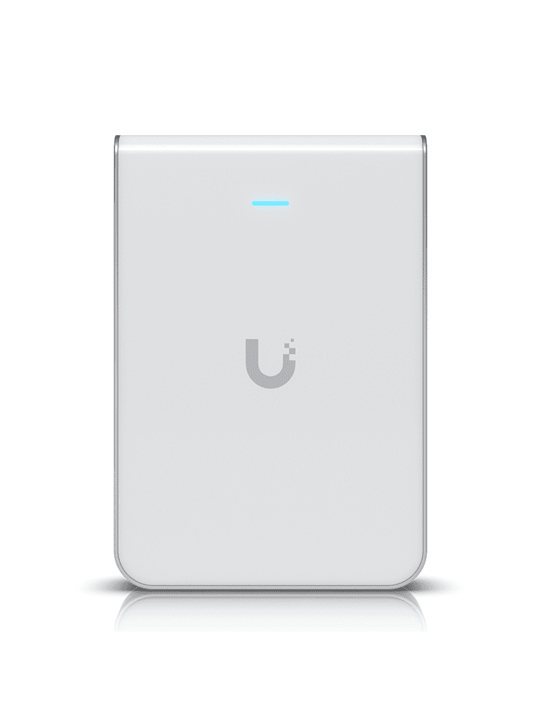 UBIQUITI U6-IW - Punto de Acceso para pared WiFi 6/ Frecuencia de operación 2.4GHz y 5GHz/ Capacidad de transmisión de hasta 5.3Gbps/ 4 Puertos secundarios RJ-45 - Image 2