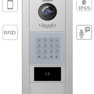 DAHUA PAQVTO4202F - Paquete Modular de Frente de Calle Departamental/  Función P2P/ Cámara de 2 Megapíxeles/ Apertura con Tarjetas Mifare/ Hasta 100 Monitores/ Notificación a APP/ Apertura Remota/ Uso Fraccionamientos/