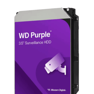 WESTERN DIGITAL WD102PURP - Disco Duro de 10TB Purple PRO/ Especial para Videovigilancia con IA/ Tecnología IA AllFrame/ Interface: Sata 6 Gb/s / Cache 512 M / Hasta 64 Cámaras/ 32 Secuencias de IA para Análisis de Aprendizaje Profundo