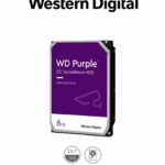 WESTERN DIGITAL WD64PURZ - Disco Duro de 6 TB Purple/ Especial para Videovigilancia/ Trabajo 24/7/ Interface: Sata 6 Gb/s/ Cache 256 MB/ Hasta 64 Cámaras/ Hasta 16 Bahías de Discos Duros/ 3 Años de Garantía/