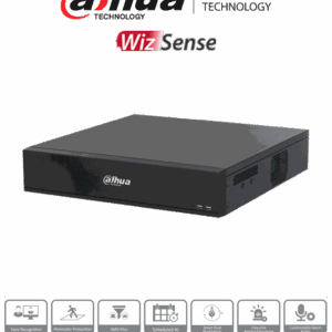 DAHUA DH-XVR7816S-4K-I3 -DVR de 16 Canales 4k/ WizSense/ H.265+/ 8 Bahías de Discos Duros/ +16 Canales IP/ 6 Canales con Reconocimiento Facial/ SMD Plus/ Codificación IA/ IoT & POS/