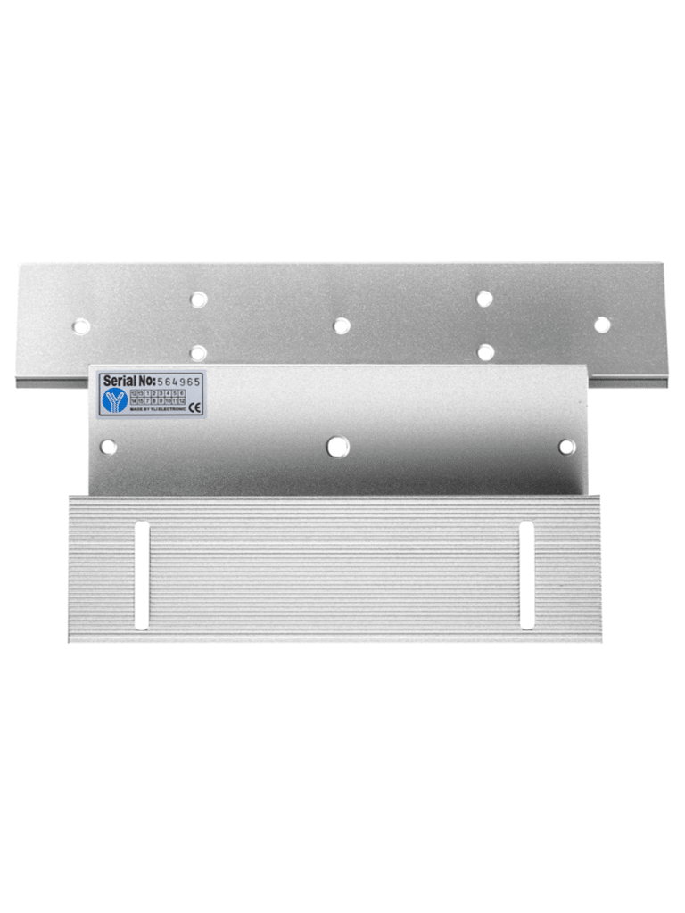 YLI YM750TPACK - Paquete de Cerradura Magnética YM750TLED con Soporte ZL MBK750ZL / Fuerza de Sujeción 750 Kg, 1500LB / Voltaje dual 12v/24VDC - Image 3