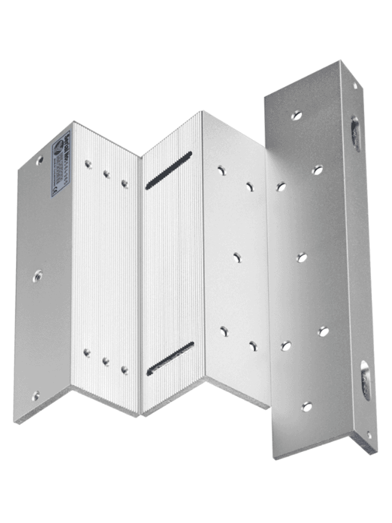 YLI YM750TPACK - Paquete de Cerradura Magnética YM750TLED con Soporte ZL MBK750ZL / Fuerza de Sujeción 750 Kg, 1500LB / Voltaje dual 12v/24VDC - Image 2