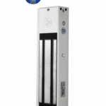 YLI YM750NTLED - Cerradura Magnética 750 kg o 1500 Lb de Fuerza de Sujeción / Indicador Led / Uso Interior / Retardo de tiempo / Voltaje Dual 12v/24 VDC / Compatible con Soporte MBK750ZL