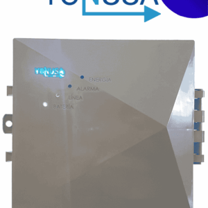 YONUSA EYM12000127NG - Energizador Modular para Cercos Eléctricos, Salida de Hasta 12,500 V, Alcance de 2,500 Metros Lineales (500 Metros en 5 Líneas), Alimentación 110/220 VAC, Compatible con Módulo WiFi, Bajo Consumo