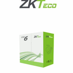 ZKTECO XL600CPRA - Bobina de Cable UTP CAT 6 , 100% Cobre, 305 Metros , 23 AWG , Uso Interior , Cubierta Retardante de Flama Certificada , Voz , Datos ,Video Alta Definición , Color Blanco