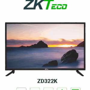 ZKTECO ZD322K - Pantalla LED FHD Profesional de 32 pulgadas / Resolución 1920 x 1080 / 1 Entrada de video HDMI y 1 VGA / Altavoces Incorporados / Ángulo de Visión Horizontal 170° /  Detección Automática de Señal