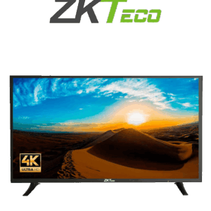 ZKTECO ZD434K-Monitor LED UHD Profesional de 43 pulgadas / Resolución 3840 x 2160 / 2 Entradas de video HDMI y 1 VGA / Altavoces Incorporados / Ángulo de Visión Horizontal 170° /  Soporte VESA / Operación 24/7 /  Incluye Cable HDMI