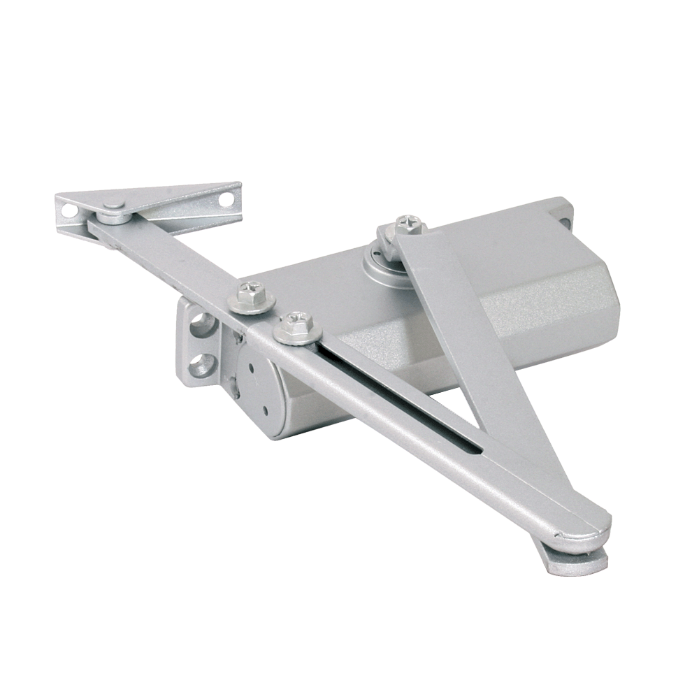 YLI YC-83-2 - Brazo cierra puerta automático / Para puertas de 100 kg / Compatible con puertas de madera, vidrio, metal / Velocidad ajustable de cierre / Instalación izquierda o derecha - Image 2