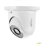 ZKTECO ES-855P31C-S8-MI-S-HL - Cámara IP Domo Híbrida Inteligente de 5 MP, Serie BioSense, Lente 3.6 mm, Micrófono Integrado, Video Analítico IVA, Visión nocturna híbrida: IR 40 m / Luz blanca 30 m, PoE, IP67, Onvif y Carcasa Metálica