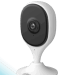 DAHUA DH-C5A - Cámara IP Wifi de 5 Megapíxeles con audio bidireccional (micrófono y altavoz), base magnética, detección de humanos y mascotas, botón de privacidad, H.265 y ranura MicroSD